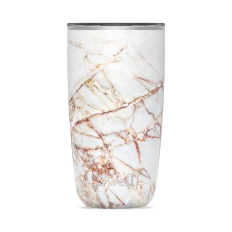 S'well Calacatta Gold Tumbler with Lid, 530ml