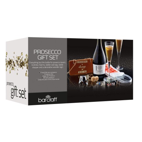 BarCraft Nine Piece Prosecco Gift Set