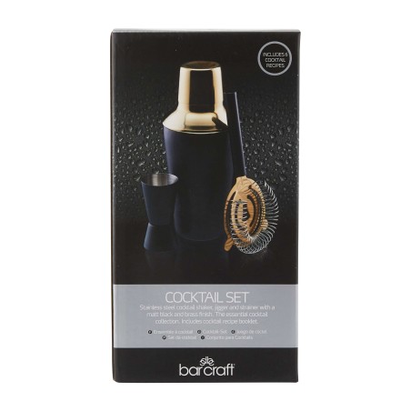 BarCraft Three Piece Cocktail Set