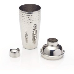 BarCraft Hammered-Steel Textured Cobbler-Style Shaker