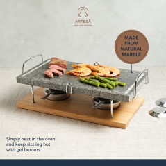 Artesà Natural Marble Hot Stone Grill