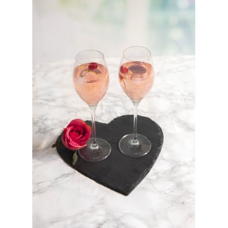 Artèsa Heart Shaped Slate Serving Platter