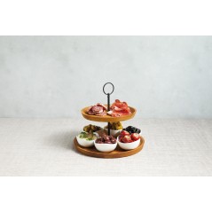 Artesà Appetiser Two Tier Serving Set