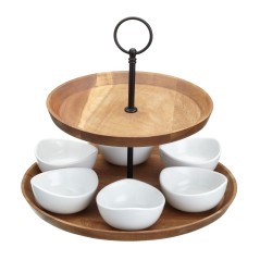 Artesà Appetiser Two Tier Serving Set