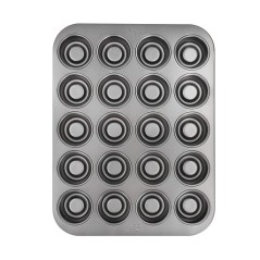 Chicago Metallic Non-Stick 20 Hole Teacake Pan