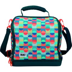 BUILT Bowery Insulated 7 Litre Lunch Bag - Retro Design