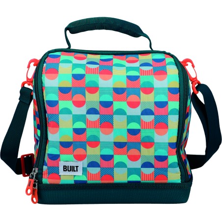 BUILT Bowery Insulated 7 Litre Lunch Bag - Retro Design