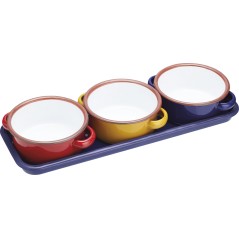 World of Flavours Enamel Dip Set