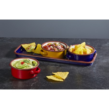 World of Flavours Enamel Dip Set