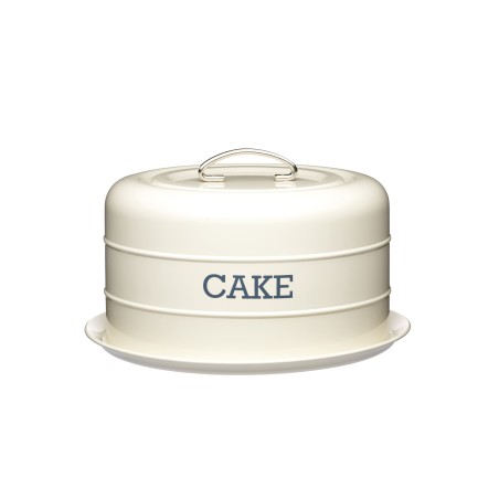 Living Nostalgia Antique Cream Domed Cake Tin