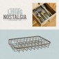 Living Nostalgia Iron Wire Cutlery Organiser Living Nostalgia Iron Wire Cutlery Organiser