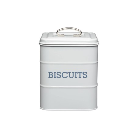 Living Nostalgia French Grey Biscuit Tin