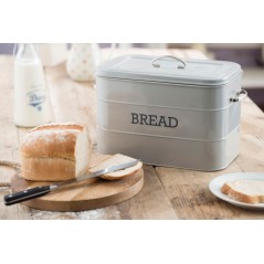 Living Nostalgia French Grey Bread Bin