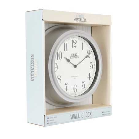 Living Nostalgia French Grey Wall Clock