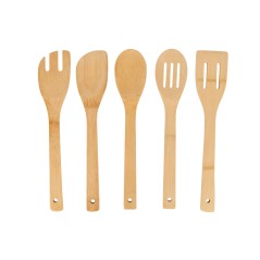 Natural Elements 5-Piece Bamboo Cooking Utensils Set