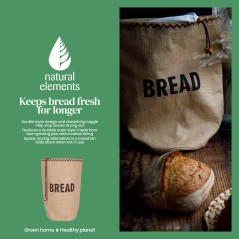 Natural Elements Jute Sack - Bread