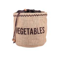 Natural Elements Jute Sack - Vegetables