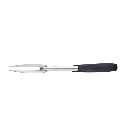 MasterClass Stainless Steel Meat Carving Fork - Black