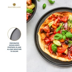 MasterClass Crusty Bake 32cm Non-Stick Pizza Tray