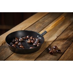 KitchenCraft Carbon Steel Chestnut Pan