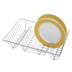 KitchenCraft Chrome Plated Large Wire Dish Drainer Drying Rack