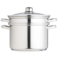 KitchenCraft Stainless Steel 7.5 Litres Multi Cooker