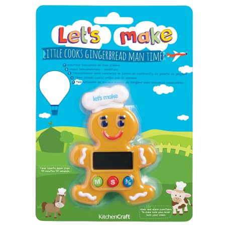 Let’s Make Gingerbread Man Digital Timer