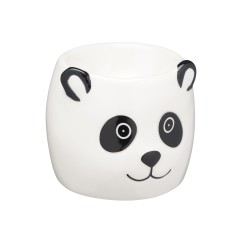 KitchenCraft Ceramic Panda-Shaped Novelty Egg Cup