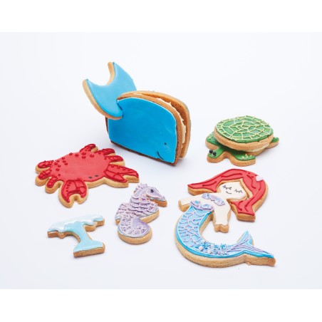 Sweetly Does It 3D Sea Life Cookie Cutter Set