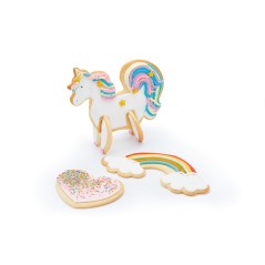 Sweetly Does It 3D Unicorn Cookie Cutters