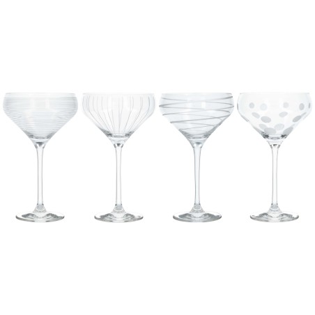 Mikasa Cheers Pack Of 4 Champagne Saucers