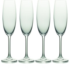 Mikasa Julie Set Of 4 8Oz Flute Glasses