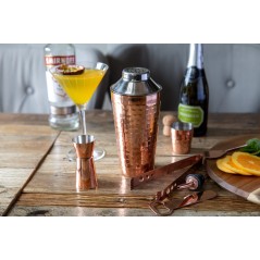 BarCraft 7-Piece Cocktail Making Set with Copper Finish