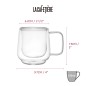 La Cafetière 2pc Siena Double-Walled Espresso Glasses Set, 100ml La Cafetière 2pc Siena Double-Walled Espresso Glasses Set, 100ml