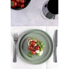 Mikasa Hospitality Bergen Plate, 22 cm, Mountain Green