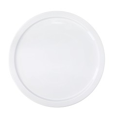 Mikasa Hospitality Bergen Pizza Plate, 31 cm, Ice White