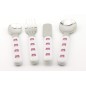 SmileKidz Children's Pink Olivia Owl Cutlery, Plate, Bowl & Cup Eating Gift Set