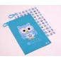 SmileKidz Children's Blue Ollie Owl Apron, Chef's Hat & Tea Towel Textile Gift Set SmileKidz Children's Blue Ollie Owl Apron, Chef's Hat & Tea Towel Textile Gift Set
