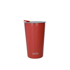 La Cafetière Pavia Insulated Travel Mug, 380ml, Red