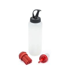 MasterClass Barbecue Bottle Set with 3 Interchangeable Heads, 350ml