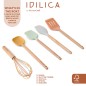 KitchenCraft Idilica Silicone Tool Set, Set of 5