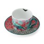 Mikasa x Sarah Arnett Porcelain Cup and Saucer Set, 250ml