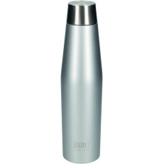 Built Perfect Seal 540ml Silver Hydration Bottle