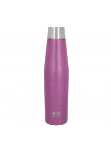 BUILT Apex 540ml Insulated Water Bottle - Purple Glitter