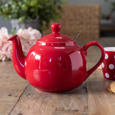 London Pottery Farmhouse 6-Cup Red