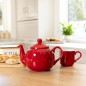London Pottery Farmhouse 4 Cup Teapot Red London Pottery Farmhouse 4 Cup Teapot Red