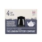 London Pottery Farmhouse 4-Cup Teapot Gloss Black London Pottery Farmhouse 4-Cup Teapot Gloss Black