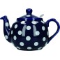 London Pottery Farmhouse 4-Cup Teapot Blue With White Spots London Pottery Farmhouse 4-Cup Teapot Blue With White Spots