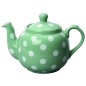 London Pottery Farmhouse 4-Cup Teapot Green With White Spots London Pottery Farmhouse 4-Cup Teapot Green With White Spots