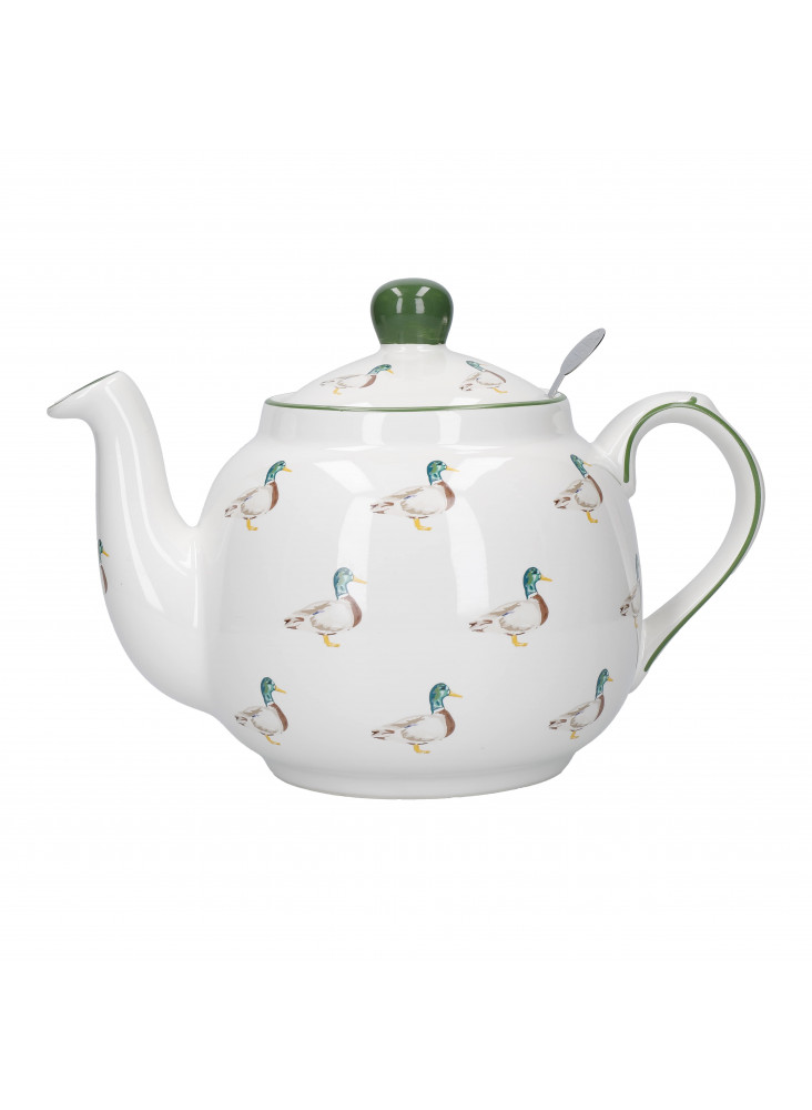 London Pottery Farmhouse Duck Teapot and Infuser, 4-Cup London Pottery Farmhouse Duck Teapot and Infuser, 4-Cup